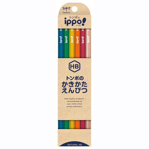 Tombow Ippo HB Drawing Pencil Natural Finish - GB-KNN04 Model-Kiichin - The #1 Place for Japanese Goods in Your Hand!