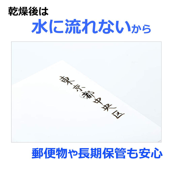 Tombow Fudenosuke Water-Based Signature Pen 10-Color Set Well Tailored-Kiichin - The #1 Place for Japanese Goods in Your Hand!
