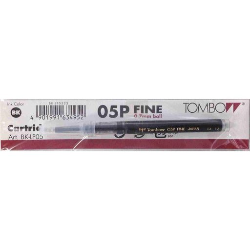 Tombow Zoom LP05 Water-Based Black Ballpoint Pen Refill 0.7mm Pack of 10-Kiichin - The #1 Place for Japanese Goods in Your Hand!