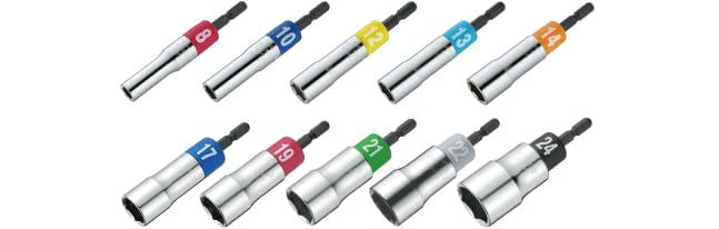 Top Kogyo Alpha Series 10mm Hex Socket for 18V Drills Reinforced Shaft-Kiichin - The #1 Place for Japanese Goods in Your Hand!