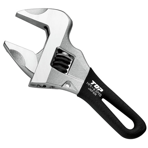 Top Kogyo Non-Play Monkey Wrench 0-43mm Mouth Japan Made HM-43MSBK-Kiichin - The #1 Place for Japanese Goods in Your Hand!