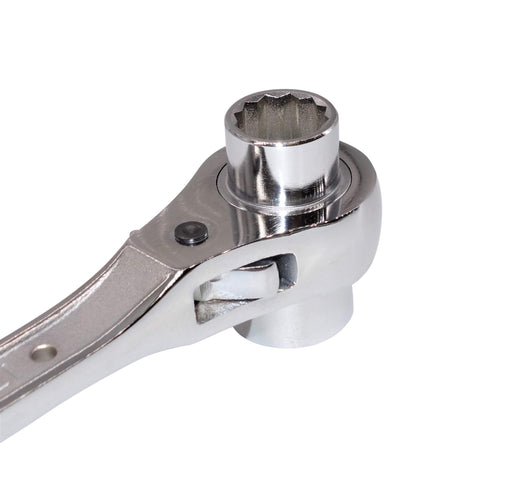 Top Kogyo Twist Ratchet Wrench 17x21mm for Construction Workers Japan Made-Kiichin - The #1 Place for Japanese Goods in Your Hand!