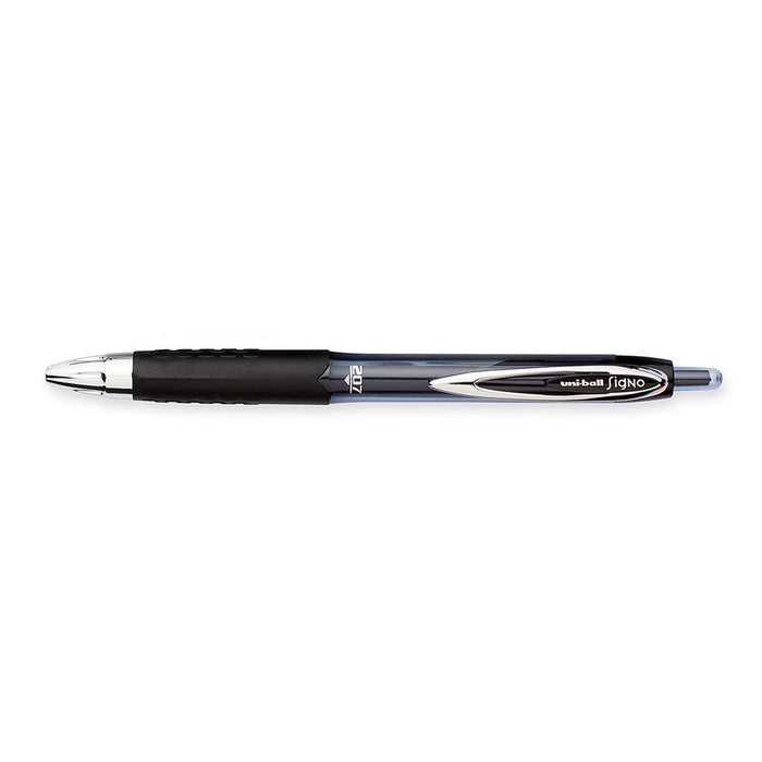 Mitsubishi Pencil Uni-Ball Signo 207 Medium Fine 0.7mm Retractable Black Gel Pen 10 Pack-Kiichin - The #1 Place for Japanese Goods in Your Hand!