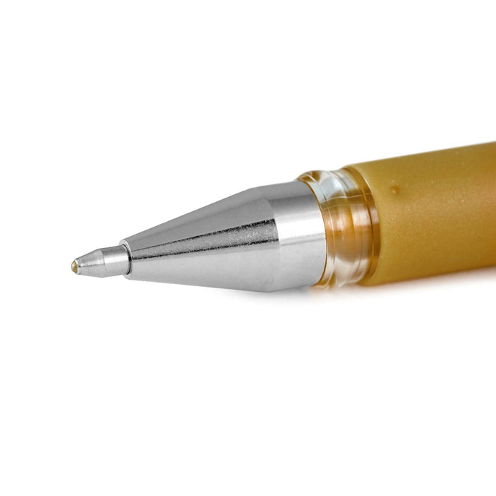 Mitsubishi Pencil Uni-Ball Signo UM-153 Bold Gel Rollerball Pens 3 Pieces - Gold Silver White-Kiichin - The #1 Place for Japanese Goods in Your Hand!