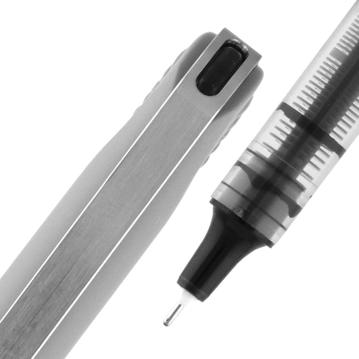 Mitsubishi Pencil Uni-Ball Vision Fine Point Roller Ball Pens Pack of 5 Black-Kiichin - The #1 Place for Japanese Goods in Your Hand!