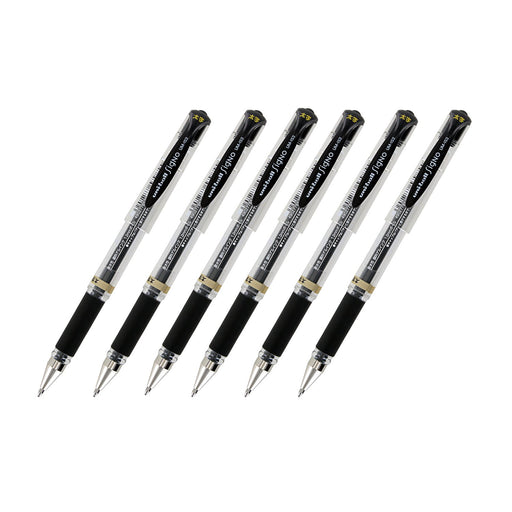 Mitsubishi Pencil Uniball Signo UM-153 Gel Ink 1.0mm Bold Pack of 6 3 Count-Kiichin - The #1 Place for Japanese Goods in Your Hand!