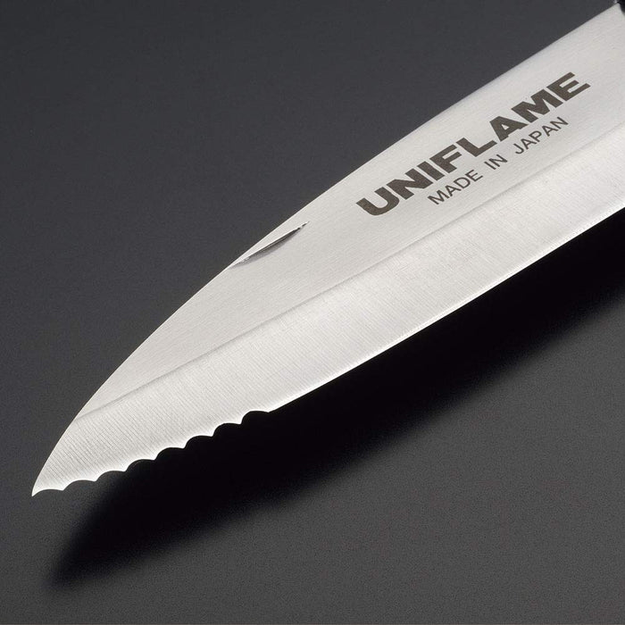 Uniflame Serrated Blade Camping Knife 661840 - Durable Outdoor Tool