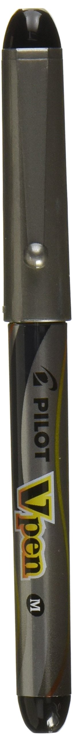 Pilot V Pen Medium Black Ink SVP20MSB - Smooth and High-Performance Writing-Kiichin - The #1 Place for Japanese Goods in Your Hand!