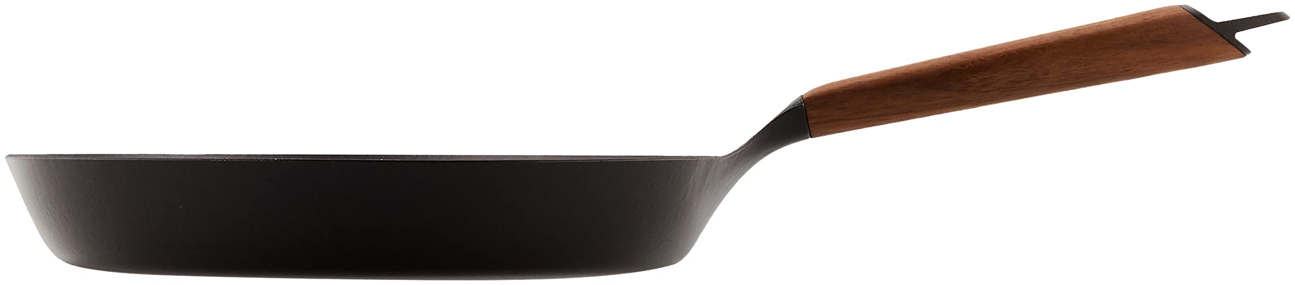 Vermicular 28cm Walnut Cast Iron Enamel Frying Pan Gas/IH Compatible