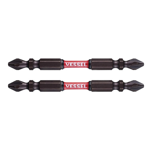 Vessel 40V Double Head Sakisbo Torsion Bit Set 2x4x82mm Pack of 2-Kiichin - The #1 Place for Japanese Goods in Your Hand!