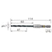 Vessel 4.7mm Cushion Drill Bit for Ironwork and Metalwork - AMD-4.7-Kiichin - The #1 Place for Japanese Goods in Your Hand!