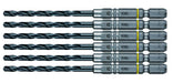 Vessel 4.0mm Ironwork Cushion Drill Bit Set 6-Piece Metalwork AMD6P-4.0-Kiichin - The #1 Place for Japanese Goods in Your Hand!