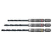 Vessel Cushion Drill Ironwork Drill Bit Set of 3 - 3.0 3.5 4.0mm AMD3S-2-Kiichin - The #1 Place for Japanese Goods in Your Hand!