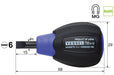 Vessel Brand Stubby Cushion Driver 6x15 720 - Compact Screwdriver-Kiichin - The #1 Place for Japanese Goods in Your Hand!
