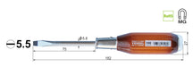 Vessel Powerful Penetrating Driver Wooden Handle 5.5x75 - Vessel Brand-Kiichin - The #1 Place for Japanese Goods in Your Hand!