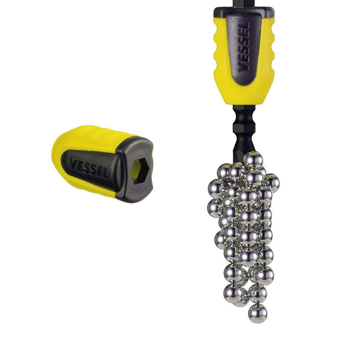 Vessel 2-Piece Yellow Magnetizer Screw Catcher NMC-2PY-Kiichin - The #1 Place for Japanese Goods in Your Hand!