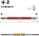 Vessel 40V Double End Plus Gosai Bit Set 2x110 Pack of 2-Kiichin - The #1 Place for Japanese Goods in Your Hand!