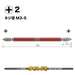 Vessel 40V Double Ended Gosai Bit Set - 130 2 Piece GS142130-Kiichin - The #1 Place for Japanese Goods in Your Hand!