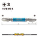 Vessel 40V Double-Ended Gosai Bit Set +3 X 65 Pack of 2 - Vessel GS143065-Kiichin - The #1 Place for Japanese Goods in Your Hand!