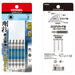 Vessel 40V Double-Ended Square Gosai Bit Set of 5 Sq3x65 GS5P-42-Kiichin - The #1 Place for Japanese Goods in Your Hand!