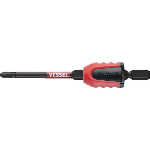 Vessel 40V Sakisubo Stepped Bit with 2x100 Screw Mag Catcher 1 Piece - Nmcs16210-Kiichin - The #1 Place for Japanese Goods in Your Hand!