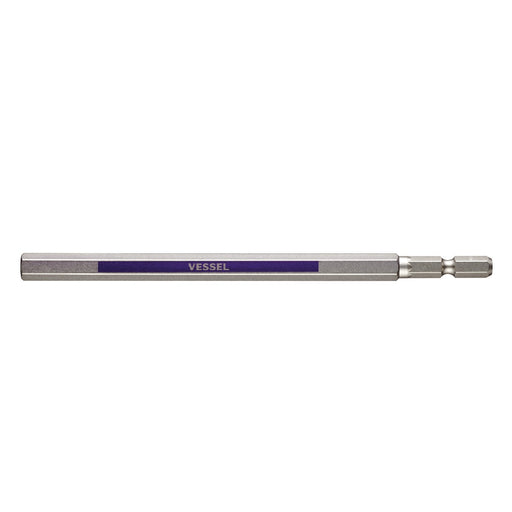 Vessel 40V Single Head Hex Gosai Bit Long Type Opposite Side 8 X 150mm 1pc Gsh080L-Kiichin - The #1 Place for Japanese Goods in Your Hand!