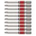 Vessel 40V Compatible Single Head Plus Gosai Bit Set with 2x65 10 pieces - Vessel GS10P2065DF-Kiichin - The #1 Place for Japanese Goods in Your Hand!