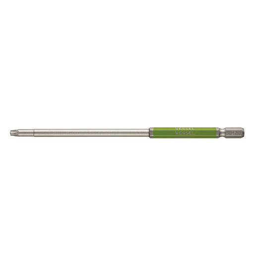 Vessel 40V Torx Gosai Bit Long Type T25H X 150 Single Head 1 Piece-Kiichin - The #1 Place for Japanese Goods in Your Hand!