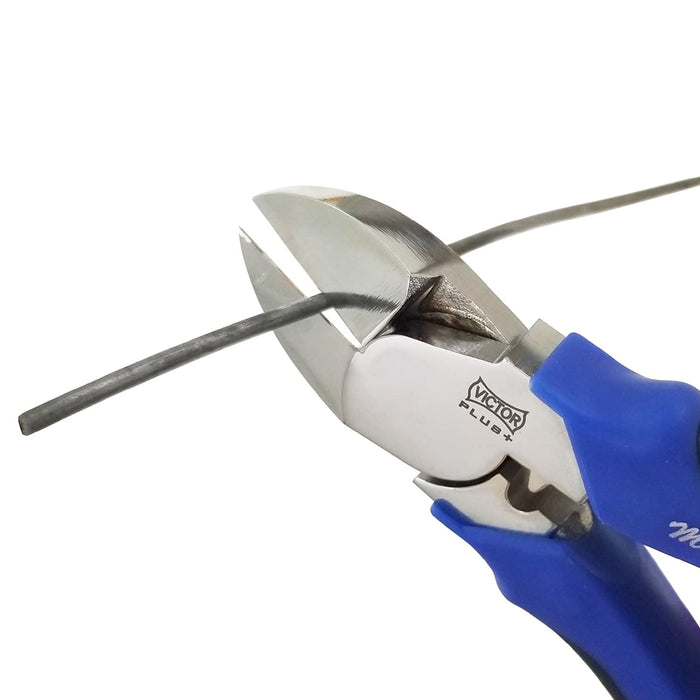 Victor Eccentric Heavy Duty Nippers Thin Blade 200mm Zd80-200-Kiichin - The #1 Place for Japanese Goods in Your Hand!