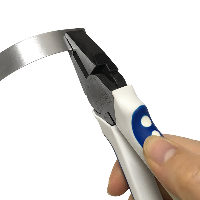 Victor Electricians Heavy Duty Pliers with Elastomer Cover 265Hgk 185mm-Kiichin - The #1 Place for Japanese Goods in Your Hand!