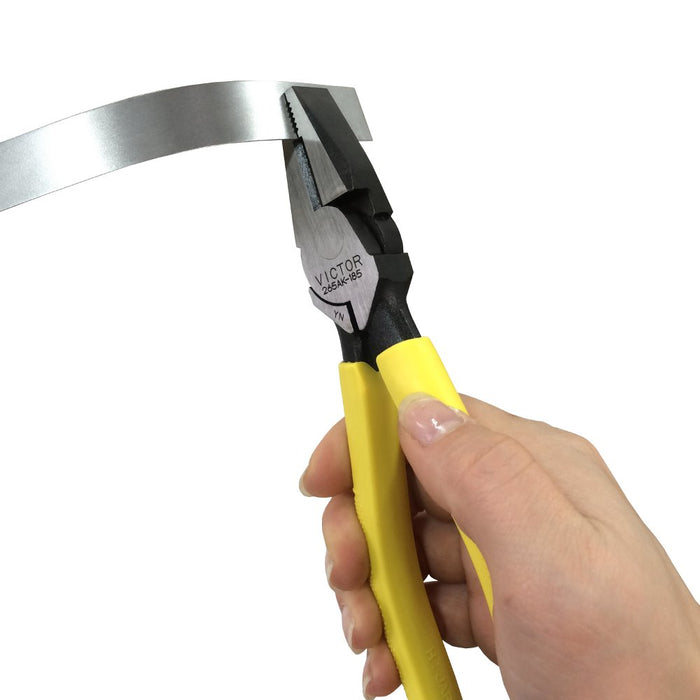 Victor Heavy Duty Pliers 185mm with Molded Cover and Eccentric Lever-Kiichin - The #1 Place for Japanese Goods in Your Hand!