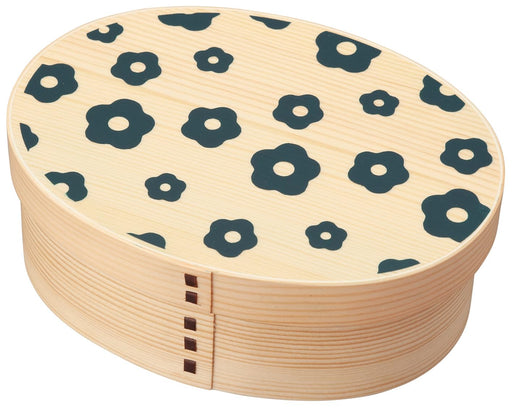 Yamaya Lacquerware Shop Yamaga Shikkiten Navy Ohana Magewappa Lunch Box Japan-Kiichin - The #1 Place for Japanese Goods in Your Hand!