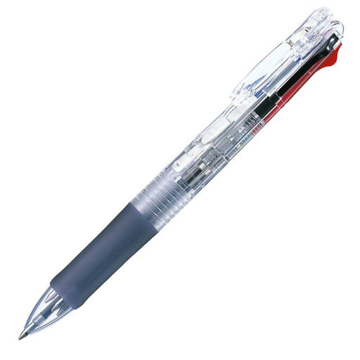 Zebra 4-Color Transparent Clip-On Ballpoint Pen Pack of 10 - Model G4C B-B4A3-C-Kiichin - The #1 Place for Japanese Goods in Your Hand!