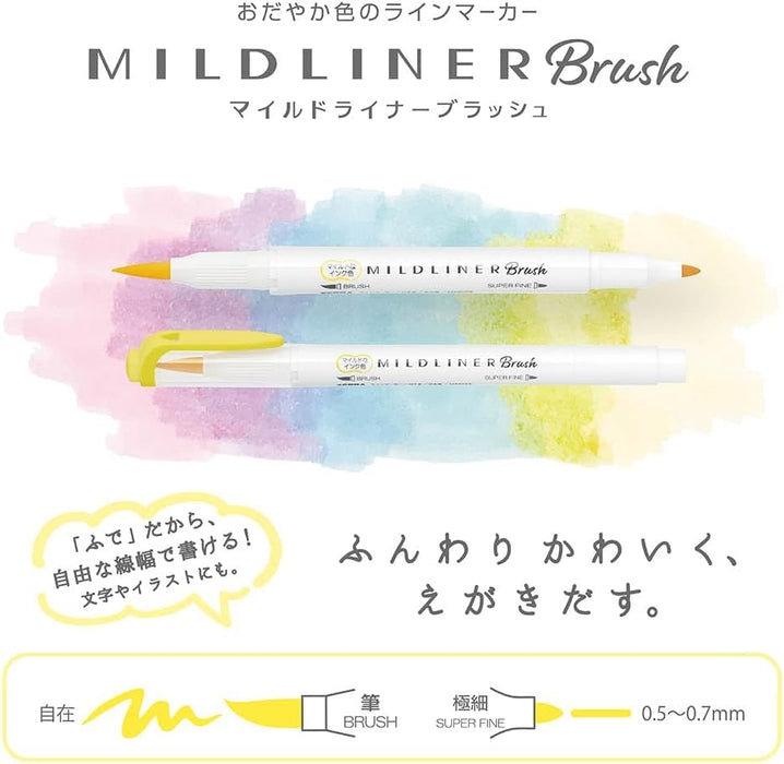 Zebra Warm & Cheerful Piyo Blush Ochasan Collaboration Mild Liner Highlighter Set-Kiichin - The #1 Place for Japanese Goods in Your Hand!