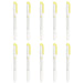 Zebra 10-Pack Mild Sherbet Yellow Highlighter Liners B-Wkt7-Msy Series-Kiichin - The #1 Place for Japanese Goods in Your Hand!