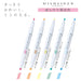 Zebra Mild Liner Highlighter Set - Slightly Fluorescent 5 Colors - Wkt7-5C-Kiichin - The #1 Place for Japanese Goods in Your Hand!