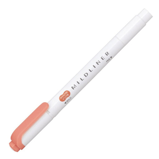 Zebra Vermillion Mild Liner Highlighter Pack of 10 - B-Wkt7-Mve-Kiichin - The #1 Place for Japanese Goods in Your Hand!