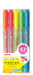 Zebra Optex 2 EZ Highlighter Pack 5 Vivid Colors Perfect for Home School and Office-Kiichin - The #1 Place for Japanese Goods in Your Hand!