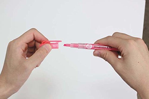 Zebra Optex 2 EZ Highlighter Pack 5 Vivid Colors Perfect for Home School and Office-Kiichin - The #1 Place for Japanese Goods in Your Hand!