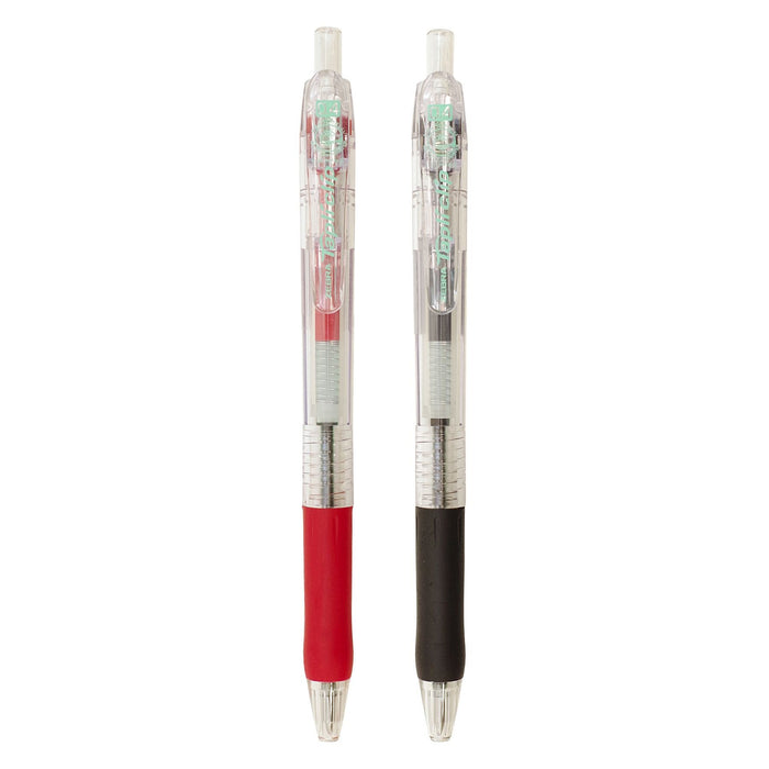 Zebra Knock-Type Tape Clip Ballpoint Pen 0.4mm Black Ink-Kiichin - The #1 Place for Japanese Goods in Your Hand!