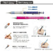 Zebra Tect Two Way Mab41-Bl Mechanical Pencil 0.7 Blue-Kiichin - The #1 Place for Japanese Goods in Your Hand!