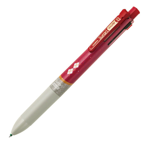 Zebra B4A11-Q5 Multi-Function Argyle Wine Pen for Men Multi Ink Select-Kiichin - The #1 Place for Japanese Goods in Your Hand!