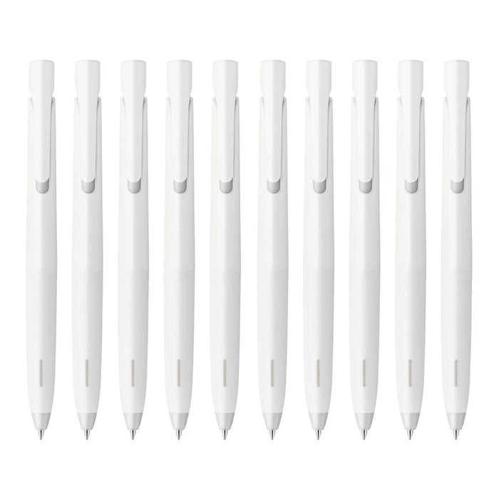 Zebra Japan White Axis Ballpoint Pen 0.5mm 10 Pack - Black Ink-Kiichin - The #1 Place for Japanese Goods in Your Hand!