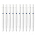 Zebra B-BA88-BL Bren 2.0 | Blue Ink White Barrel 0.7mm Oil-Based Ballpoint Pen - Pack of 10-Kiichin - The #1 Place for Japanese Goods in Your Hand!