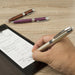 Zebra White Ballpoint Pen Fortia Vc 0.7mm Oil-Based Ink BA93-W-Kiichin - The #1 Place for Japanese Goods in Your Hand!