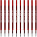 Zebra 10-Pack Red Oil-Based Ballpoint Pen Refills 0.7 Lead - B-RNC7-R-Kiichin - The #1 Place for Japanese Goods in Your Hand!
