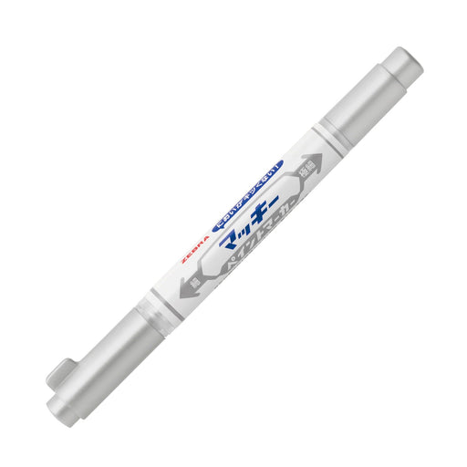 Zebra Silver Mackie Paint Permanent Marker Extra Fine P-Yyts20-S-Kiichin - The #1 Place for Japanese Goods in Your Hand!