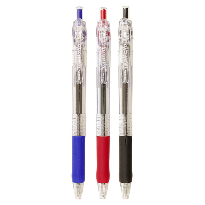 Zebra Tapuri Clip Black Ballpoint Pen 14.3cmx1.14cm 0.5mm BNS-5-BK-Kiichin - The #1 Place for Japanese Goods in Your Hand!