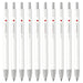 Zebra 10-Pack Water-Based Clickart Pens in Light Gray B-Wyss22-Lgr-Kiichin - The #1 Place for Japanese Goods in Your Hand!