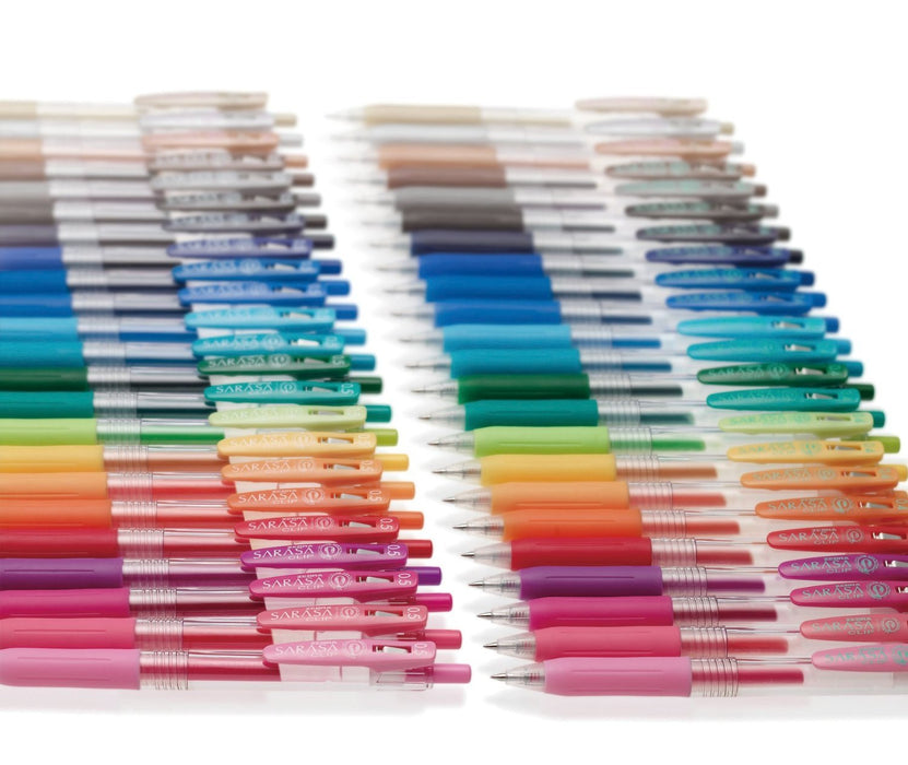 Zebra 10-Pack Sarasa Clip Blue Gel Ballpoint Pens 0.7mm - B-Jjb15-Bl-Kiichin - The #1 Place for Japanese Goods in Your Hand!